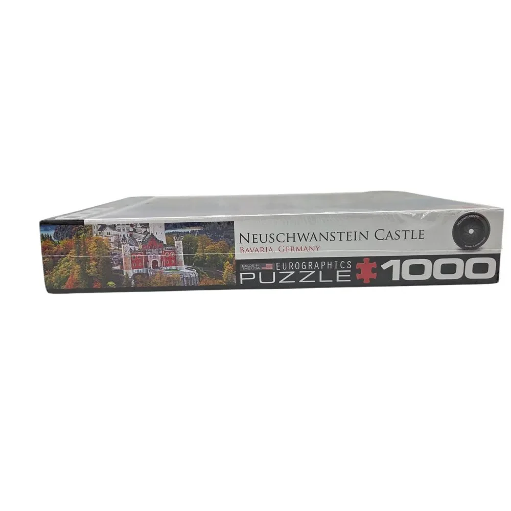 Eurographics Neuschwanstein Castle Bavaria Germany 1000 Piece Jigsaw Puzzle New